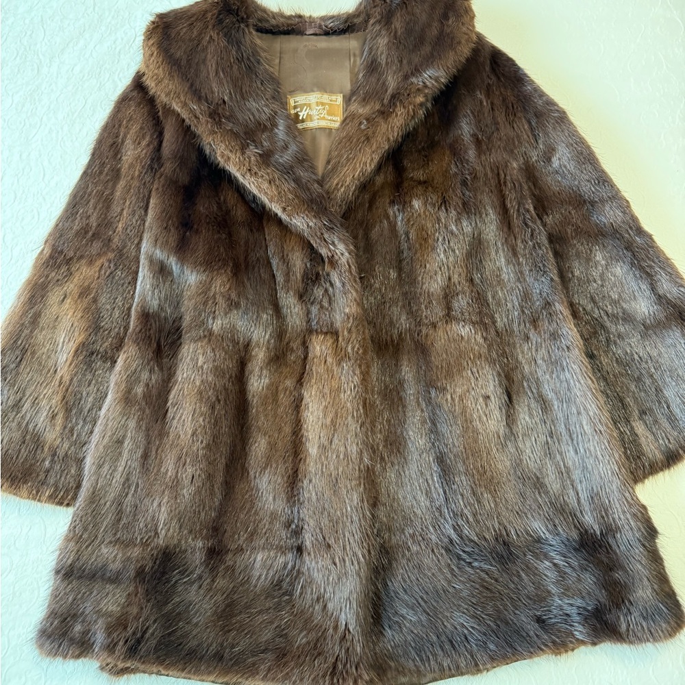 luxury Hertiq Fur Coat